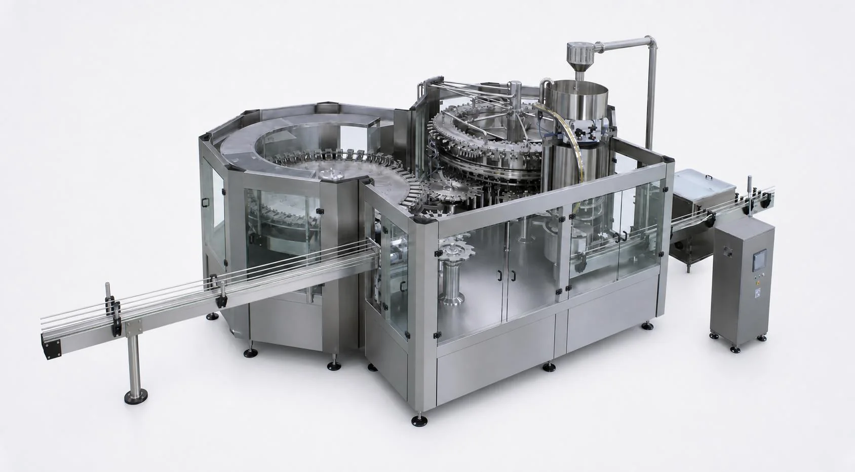 Typen afvulmachines voor dranken